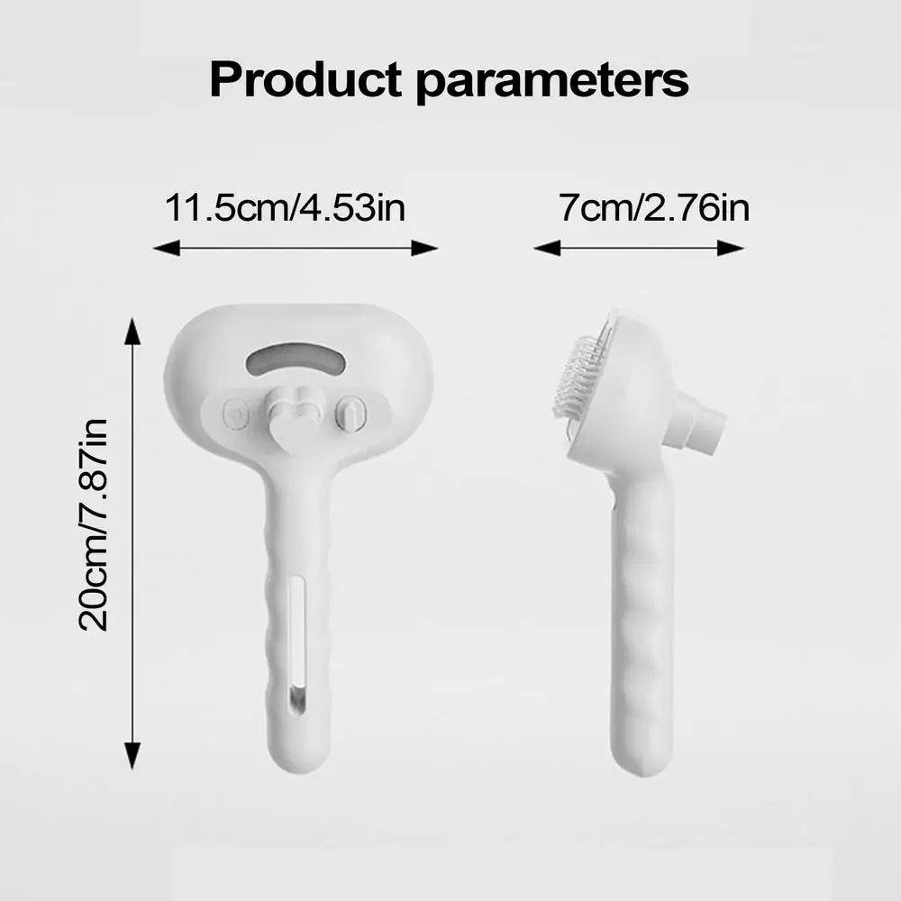 Steam Spray Pet Grooming Brush