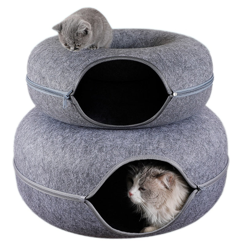 Donuts Cat Tunnel Bed