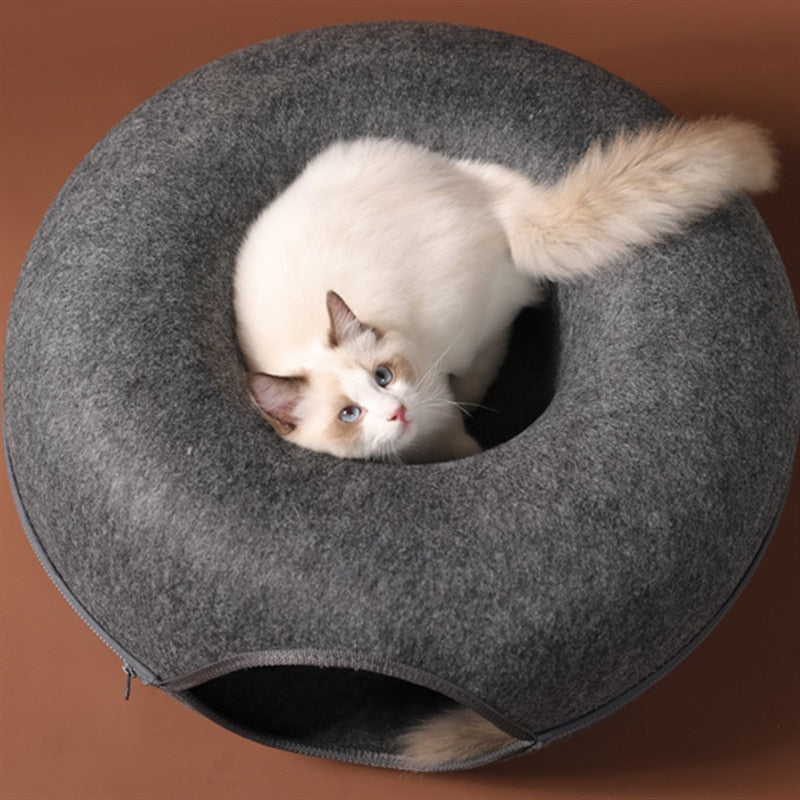 Donuts Cat Tunnel Bed