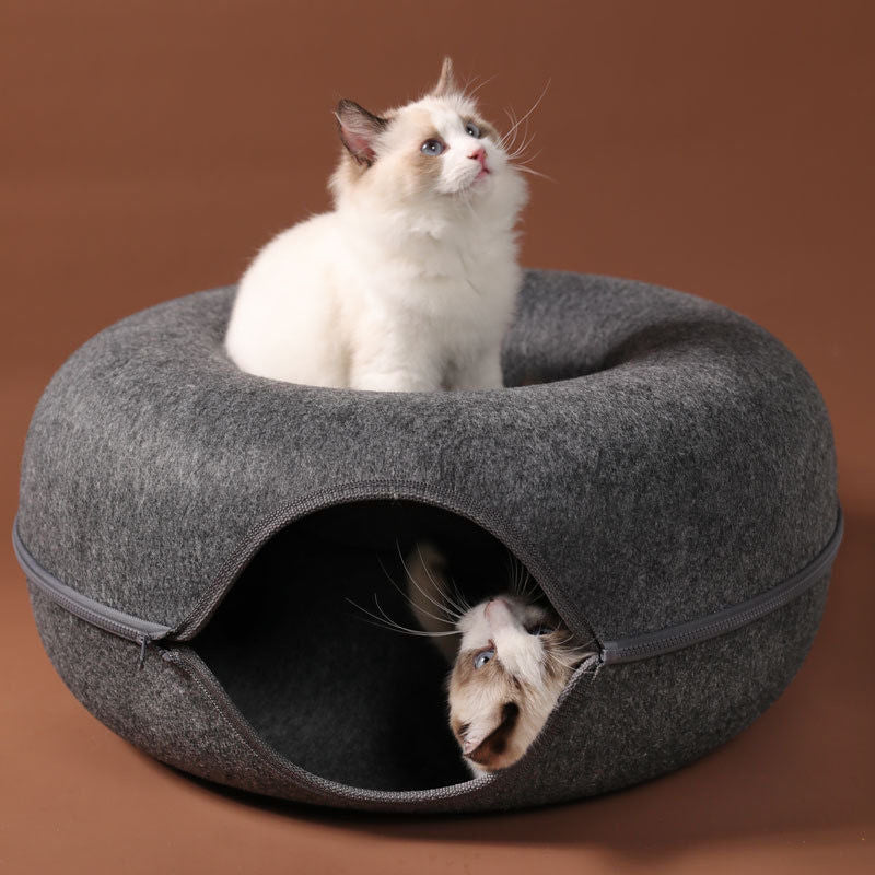 Donuts Cat Tunnel Bed