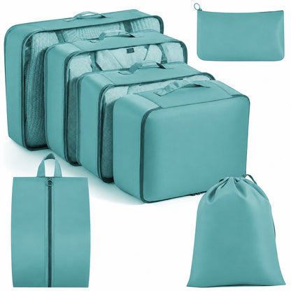 7-Piece Travel Packing Cubes Organizer Set