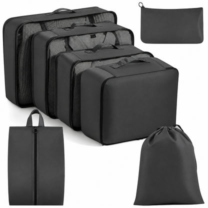 7-Piece Travel Packing Cubes Organizer Set
