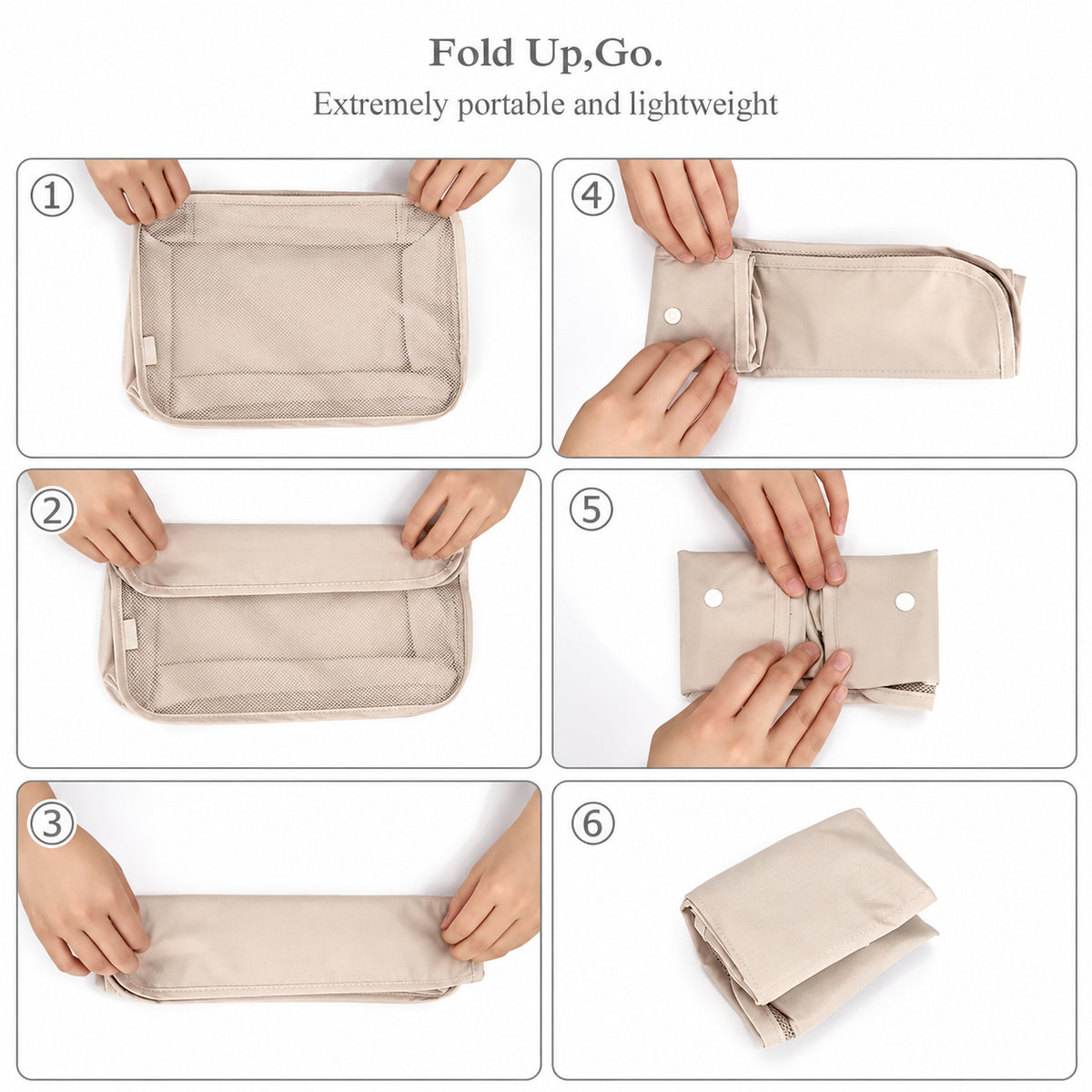 7-Piece Travel Packing Cubes Organizer Set