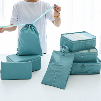 7-Piece Travel Packing Cubes Organizer Set