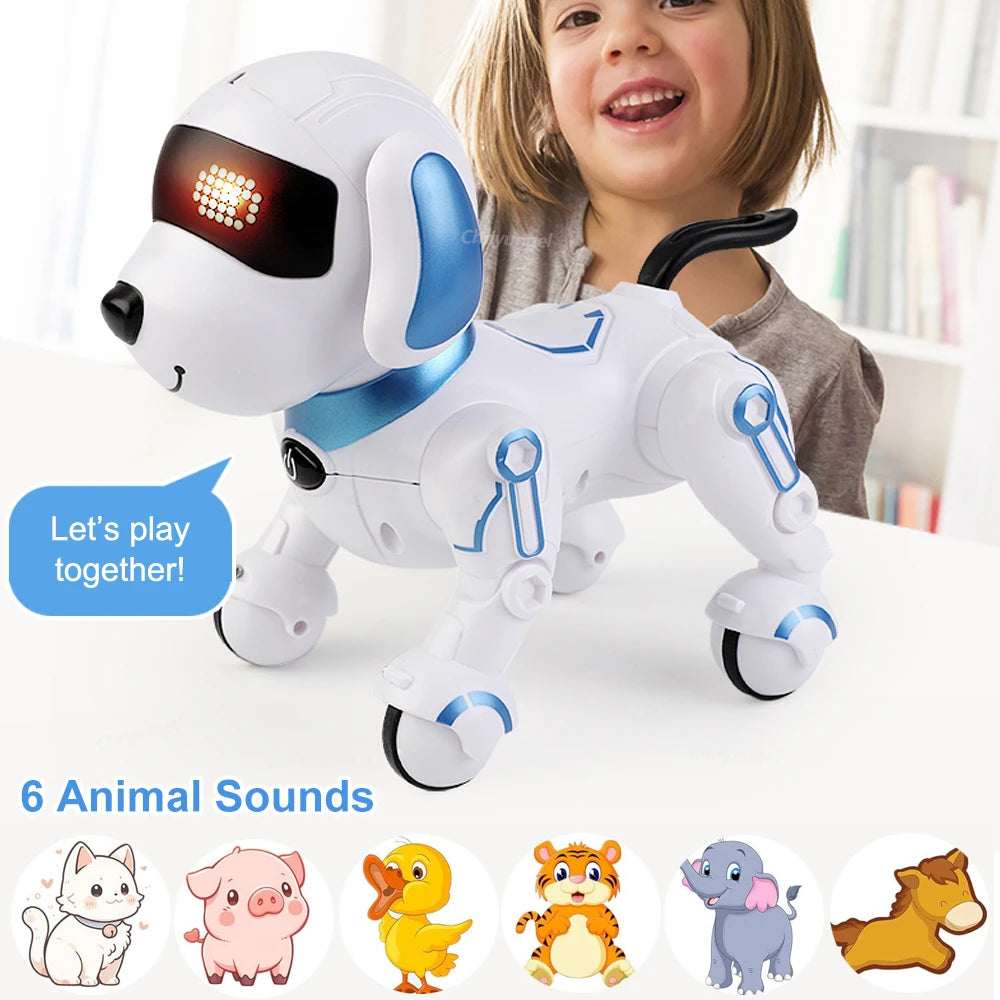 Robot Dog Toy For Kids - Interactive Robotic Puppy with Remote Control