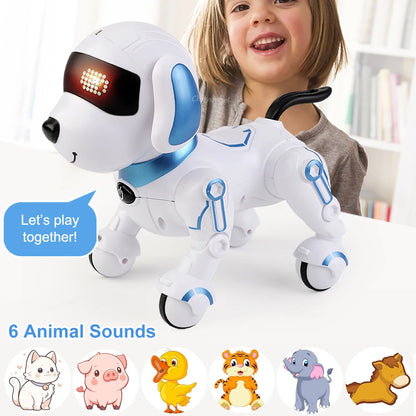 Robot Dog Toy For Kids - Interactive Robotic Puppy with Remote Control