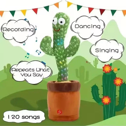 New Dancing Talking Cactus Toy