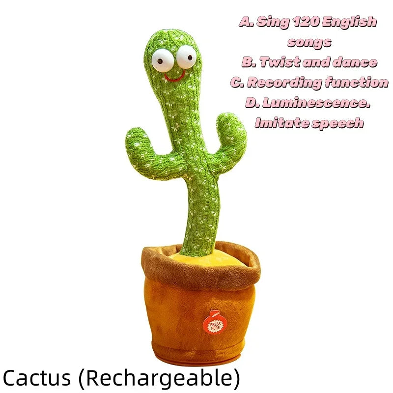 New Dancing Talking Cactus Toy