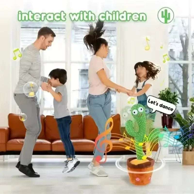 New Dancing Talking Cactus Toy