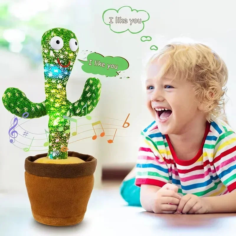 New Dancing Talking Cactus Toy