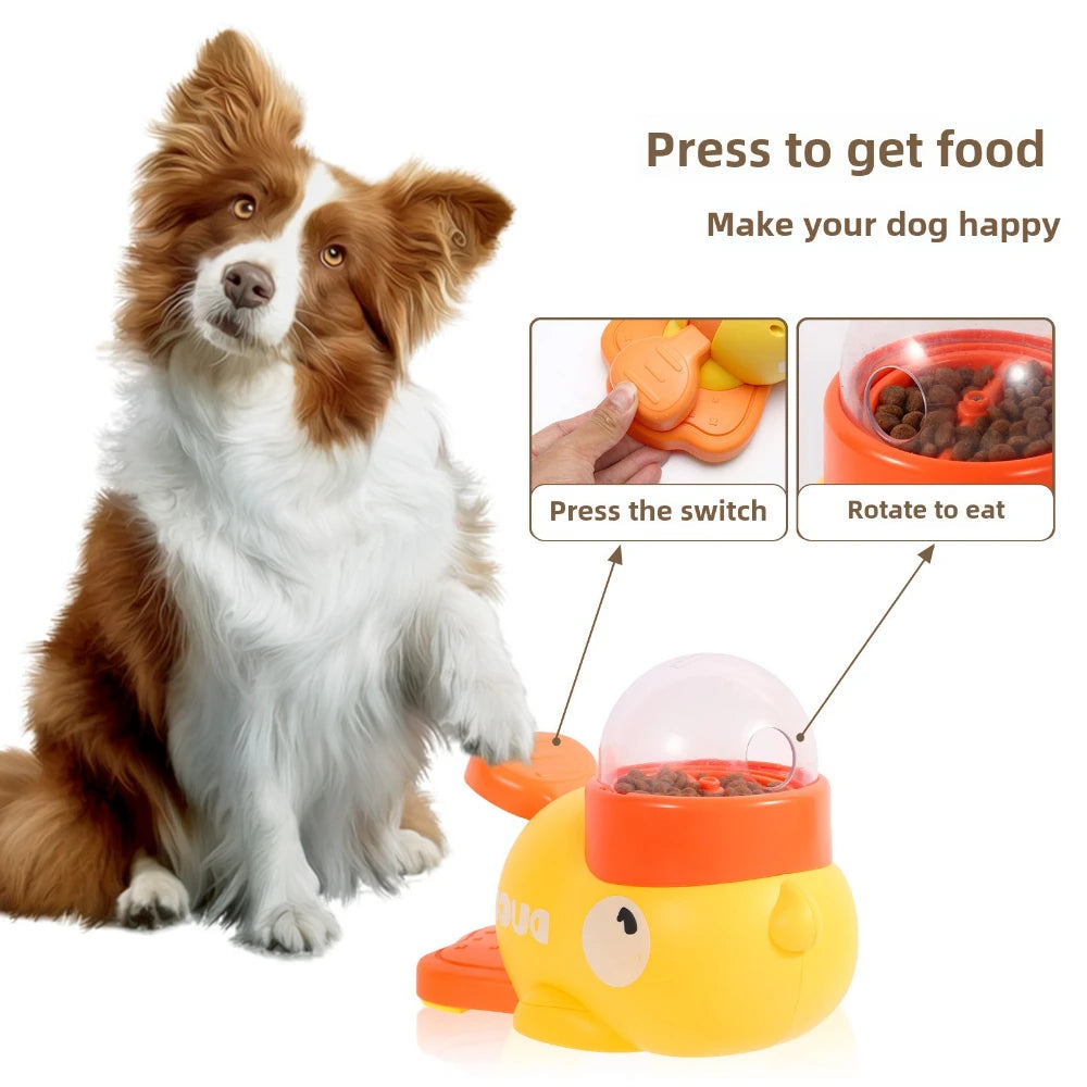 Interactive Pet Snack Dispenser