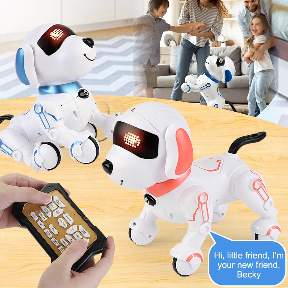 Robot Dog Toy For Kids - Interactive Robotic Puppy with Remote Control
