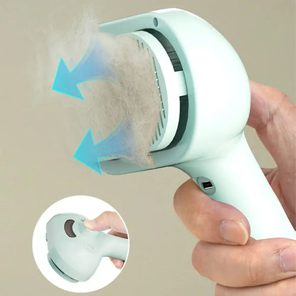 Steam Spray Pet Grooming Brush