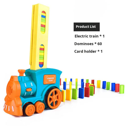 Electric Domino Train Educational Toy
