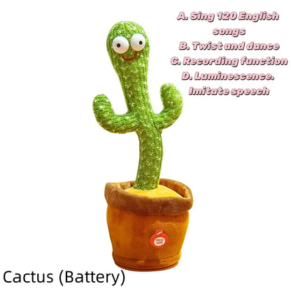 New Dancing Talking Cactus Toy