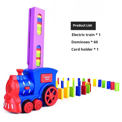 Electric Domino Train Educational Toy