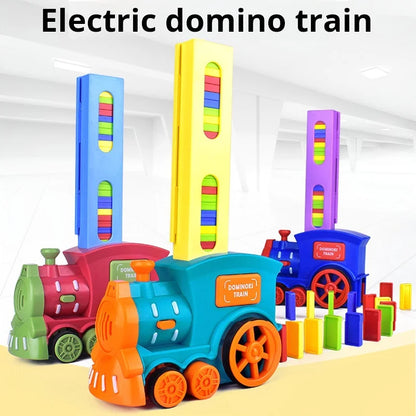 Electric Domino Train Educational Toy