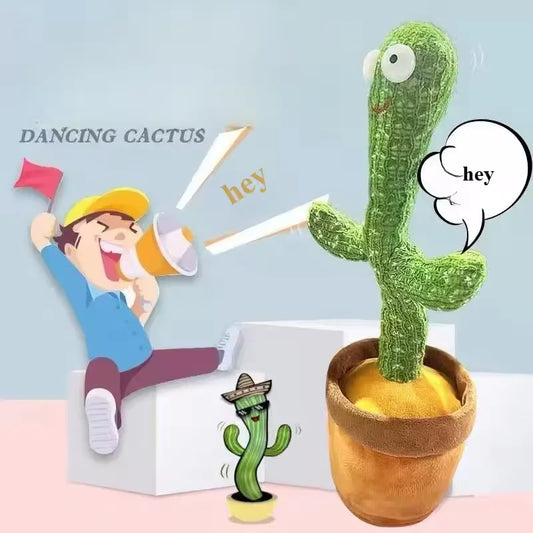 New Dancing Talking Cactus Toy