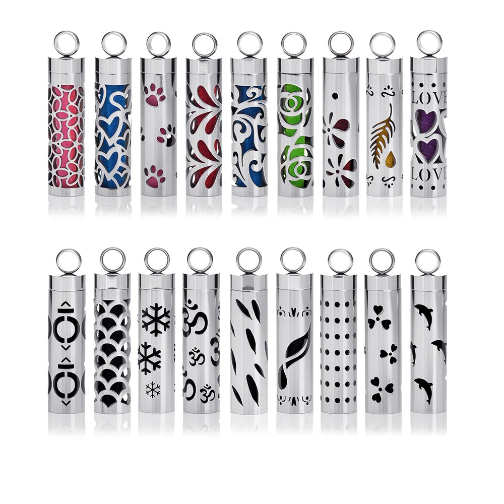 Stainless Steel Perfume Diffuser Necklace
