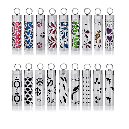 Stainless Steel Perfume Diffuser Necklace