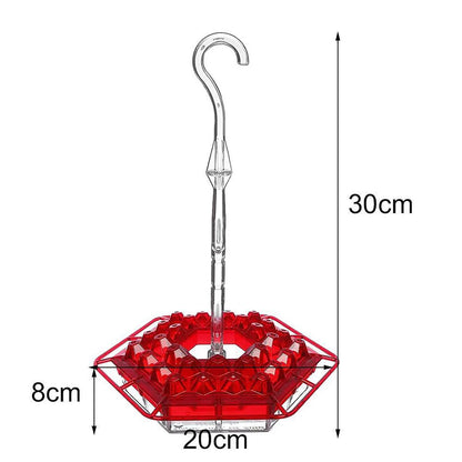 Hummingbird Feeder - Ant-Proof - Outdoor Hanging with Perch