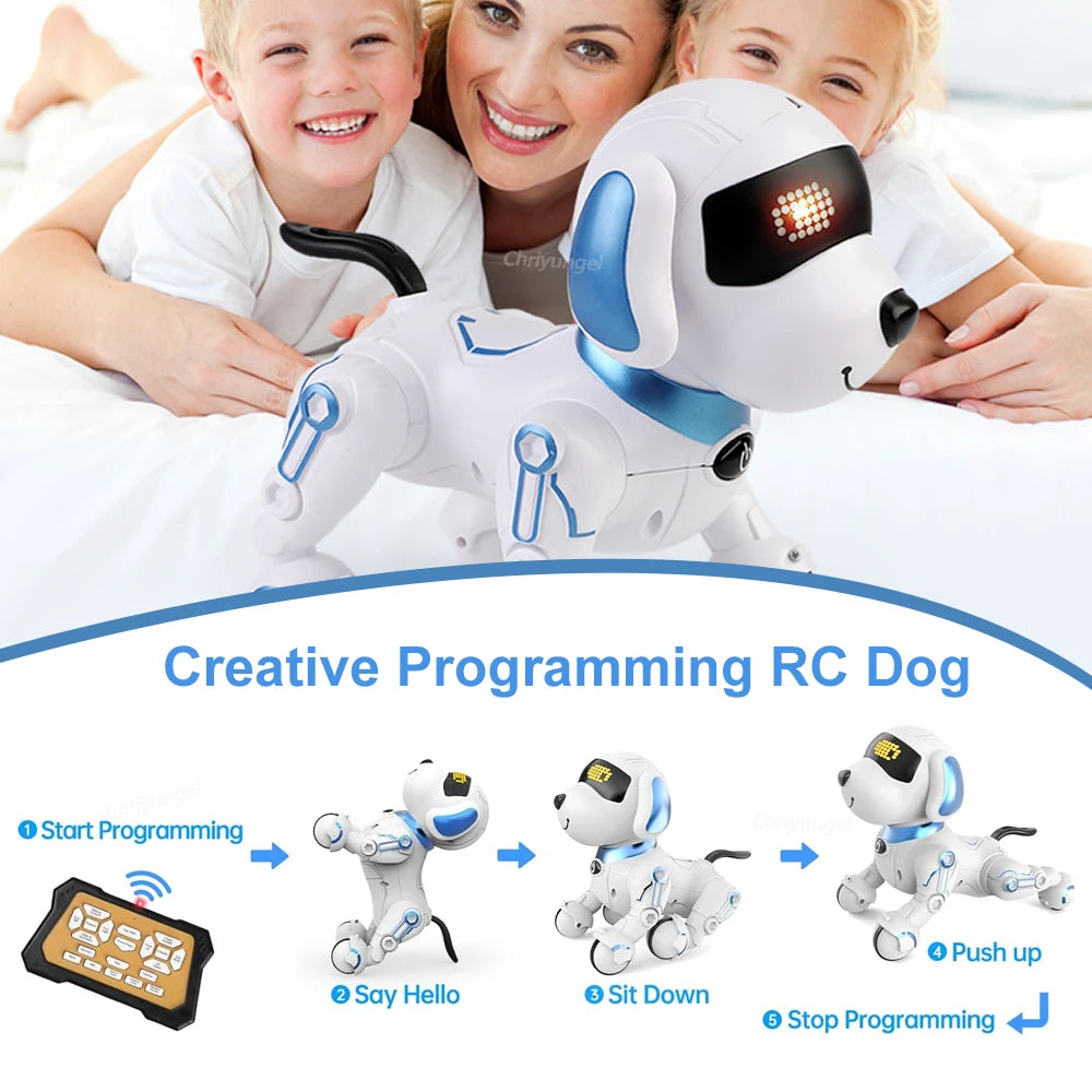 Robot Dog Toy For Kids - Interactive Robotic Puppy with Remote Control