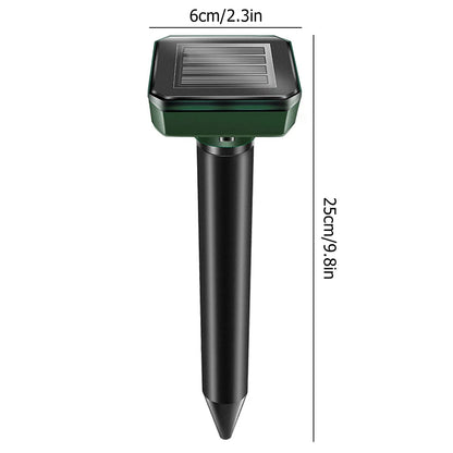 Ultrasonic Animal Pest Repeller - Solar Powered